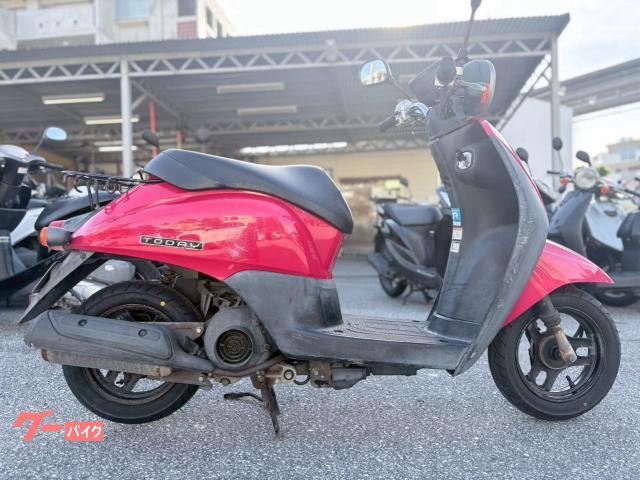 ホンダ トゥデイ (レッド) 44334Km 50cc 支払総額4.6万円のバイク詳細