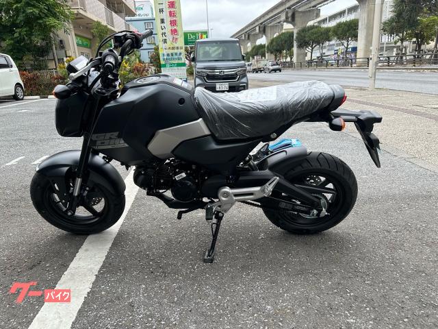 ホンダ グロム (マットブラック) 新車(在庫あり) 125cc 保無し 支払総額41.8万円のバイク詳細情報 |  沖縄のバイクを探すなら【グーバイク沖縄】