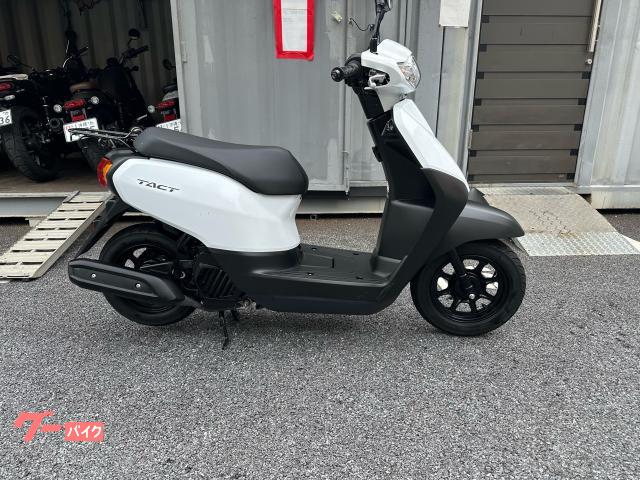 ホンダ タクト・ベーシック　　２０２３年度モデル　ＡＦ７９型　ロスホワイト　純正スペアキー付　シャッタキー付　コンビブレーキシステム物件画像