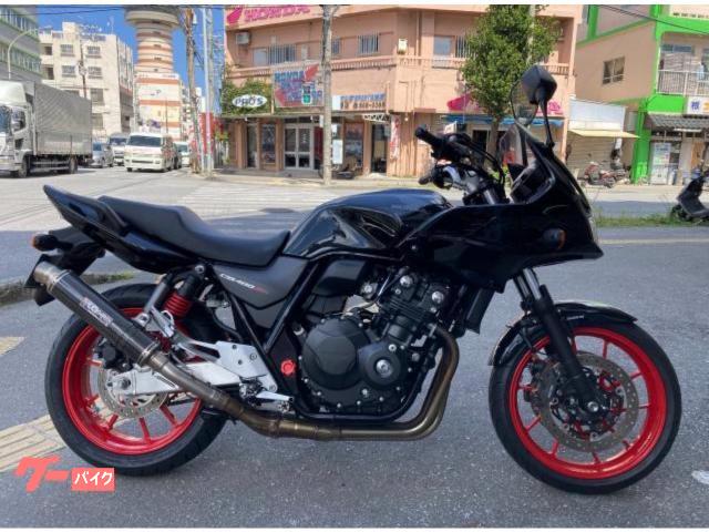 ホンダ ＣＢ４００Ｓｕｐｅｒ　ボルドール　ＶＴＥＣ　Ｒｅｖｏ　２０１８年モデル　グラファイトブラック　ゲイルスピードホイール　社外マフラー