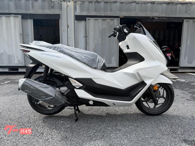 ホンダ ＰＣＸ１６０　２０２５年度モデル　新車　パールスノーフレークホワイト　キーレスＴｙｐｅ　全灯火類ＬＥＤ標準装備　ＵＳＢ　Ｔｙｐｅ&minus;物件画像