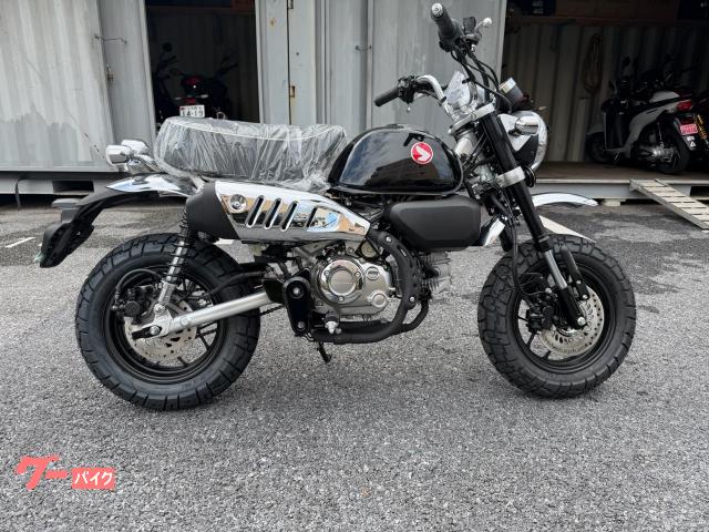 ホンダ モンキー１２５　２０２５年度モデル　新車　シーンシルバーメタリック　倒立フォーク　５．３Ｌ燃料タンク　全灯火類ＬＥＤ標準装備物件画像