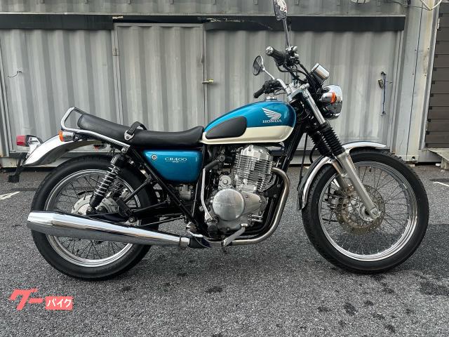 ホンダ ＣＢ４００ＳＳ　中古車　パールコーラルリーフブルー　２０２６年モデル　キャブ車　セル付き　タンデムバー　ＵＳＢポート付