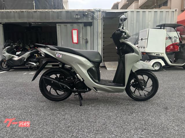 ホンダ Ｄｉｏ１１０・ベーシック　中古車　パールジュピターグレー　２０２３年モデル　純正スペアキー付き　シャッターキー付き　コンビニフック