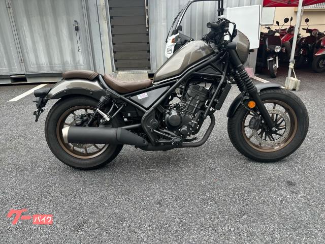 レブル２５０　Ｓエディション　中古車　２０２３年モデル　チタニウムネタリック　フルノーマル　純正スペアキー付　ＬＥＤヘットライト