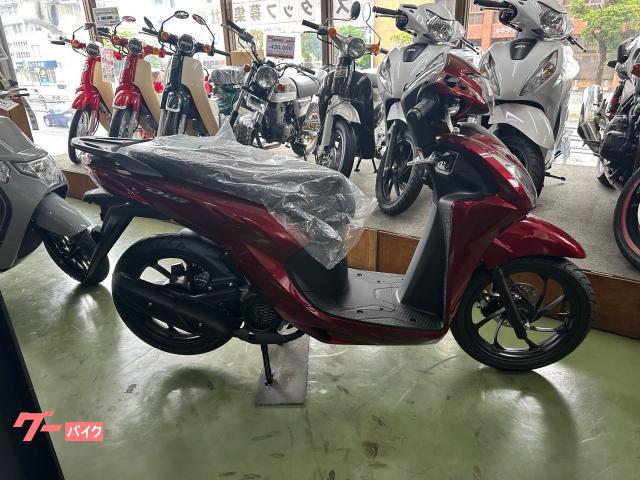 ホンダ Ｄｉｏ１１０　Ｌｉｔｅ　新車　２０２６年モデル　キャンディラスターレッド　新基準原付　原付免許運転可能　コンビニフック　スペアキー物件画像