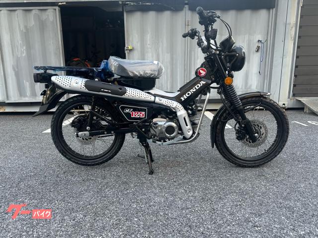 ホンダ ＣＴ１２５ハンターカブ　新車　２０２６年モデル　アステロイドブラックメタリック　アップマフラー　燃料タンク５．３Ｌ　灯火類ＬＥＤ