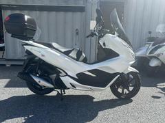 ホンダ　ＰＣＸ　２０１８年モデル　ＪＦ８１型　パールジャスミンホワイト　ボディーマウントシールド　ＧＩＶＩリアボックス　純正スペアキー