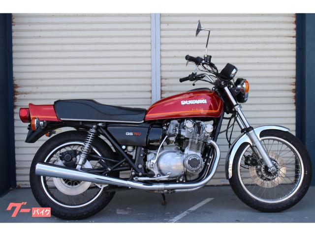 スズキ ＧＳ７５０Ｅ　１９７７年モデル　ノーマル車両　並行輸入車物件画像