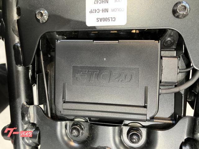 ETCが装備されていますので、高速道路を使ったツーリングも快適です♪ ETCが装備されていますので、高速道路を使ったツーリングも快適です♪