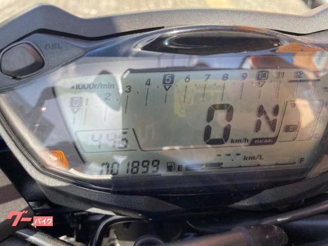 走行距離は1899kmと低走行! 走行距離は1899kmと低走行!