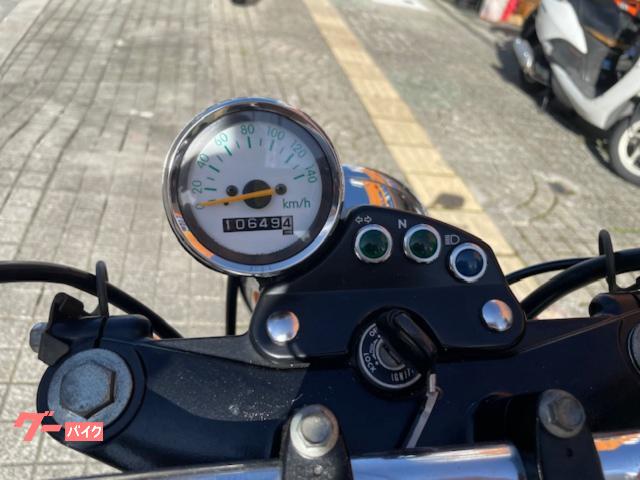走行距離10,649km。メーターハウジングはメッキ処理 走行距離10,649km。メーターハウジングはメッキ処理