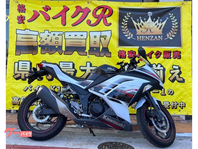 カワサキ　Ｎｉｎｊａ　２５０　スペシャルエディション　ＥＸ２５０Ｌ型　２０１４年モデル　ＡＢＳ　社外レバー　ハンドルエンド　クランプホルダー