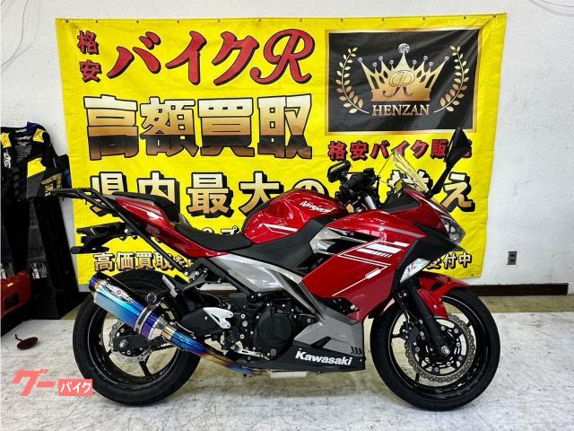 カワサキ　Ｎｉｎｊａ　２５０　ＡＢＳ　２０２２年モデル　社外エンジンスライダー　社外スクリーン　ＥＴＣ２．０