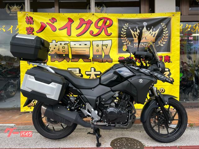 スズキ Ｖ−ストローム２５０　純正バニアケース　社外マルチバー