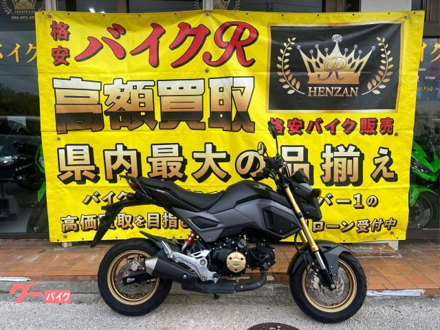 ホンダ　グロム　ＪＣ７５型　２０１８年モデル　純正リアキャリア