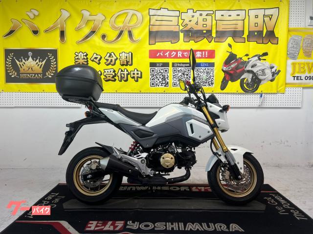 ホンダ グロム１２５　ＪＣ７５型　２０１８年モデル　社外リアボックス