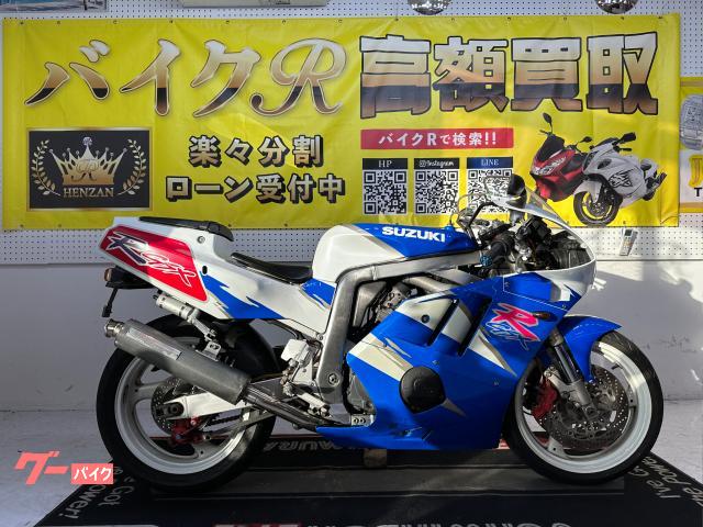 スズキ ＧＳＸ−Ｒ４００Ｒ　ＧＫ７６Ａ型　１９９３年モデル　ヤマモトマフラー　社外Ｆウィンカー　社外グリップ　メッシュホースブレーキ