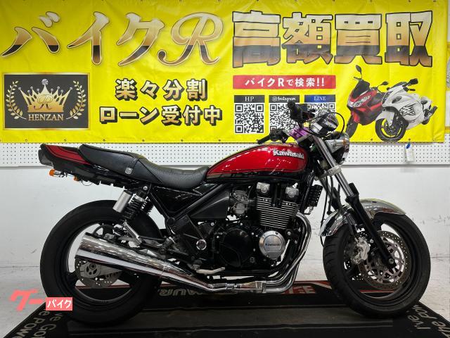 カワサキ ＺＥＰＨＹＲχ　ＺＲ４００Ｃ型　２００７年モデル　社外ハンドルポスト　社外テールランプ　社外レバー