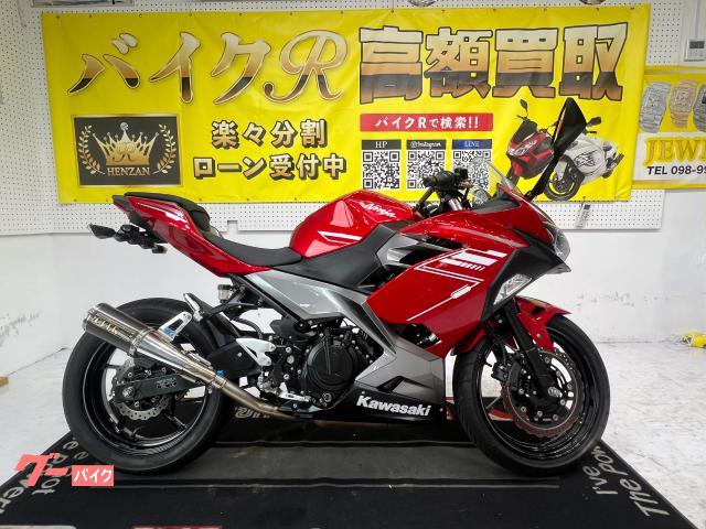 カワサキ Ｎｉｎｊａ　２５０　ＥＸ２５０Ｐ型　２０２１年モデル　ＡＢＳ　フェンダーレス　社外マフラー物件画像