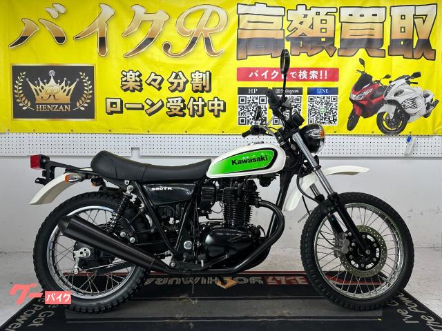 カワサキ　２５０ＴＲ　ＢＪ２５０Ｆ型　２００８年モデル　インジェクションモデル　メッキホイール