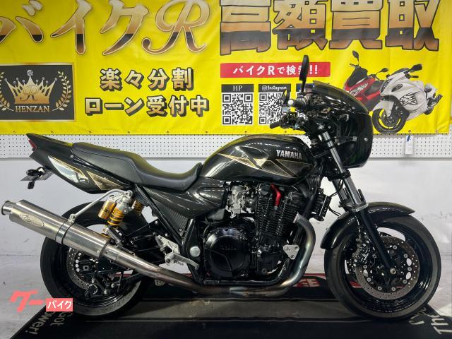 ヤマハ ＸＪＲ１３００　ＲＰ０１Ｊ型　ブレンボ　リアサスオーリンズ　ビキニカウル　フルエキマフラー　スタビライザー　改造多数物件画像