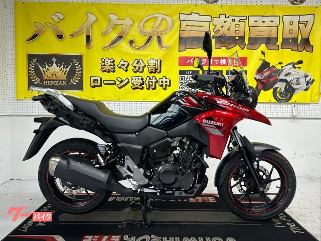 スズキ　Ｖ−ストローム２５０　純正リアキャリア　ナックルガード
