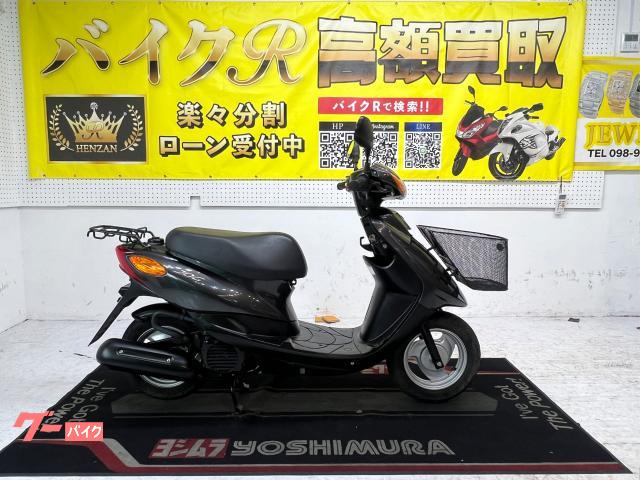 ヤマハ ＪＯＧ　ＳＡ３６Ｊ型　２０１１年モデル　純正カゴ　リアキャリア　ダークメタリック物件画像