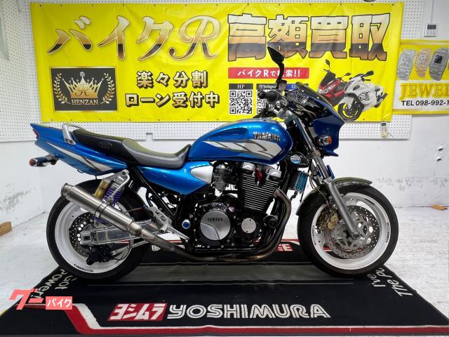 ヤマハ ＸＪＲ１２００　４ＫＧ型　１９９５年モデル　社外マフラー　サスペンション　オイルクラー　フェンダーレス　カーボンフェンダー