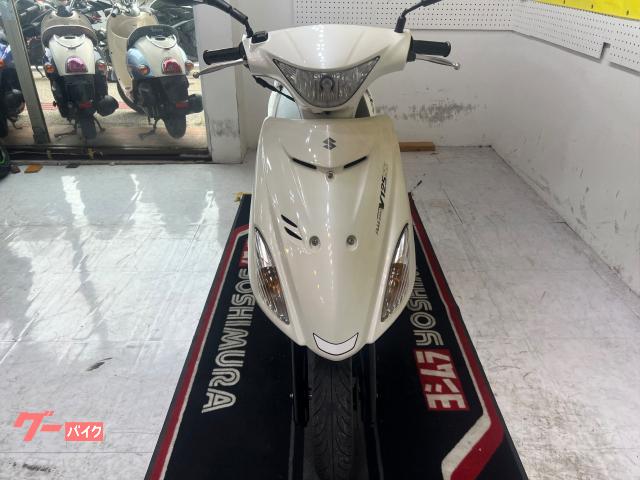 ★2013年★スズキ アドレスV125S（CF4MA)★自賠責R7年6月迄★北大阪★検PCXNMAXシグナスイッシュアクシスカブスイッシュマジェスティリード スズキ アドレスV125S (シルバー) 2013年 6559Km 125cc 自賠責