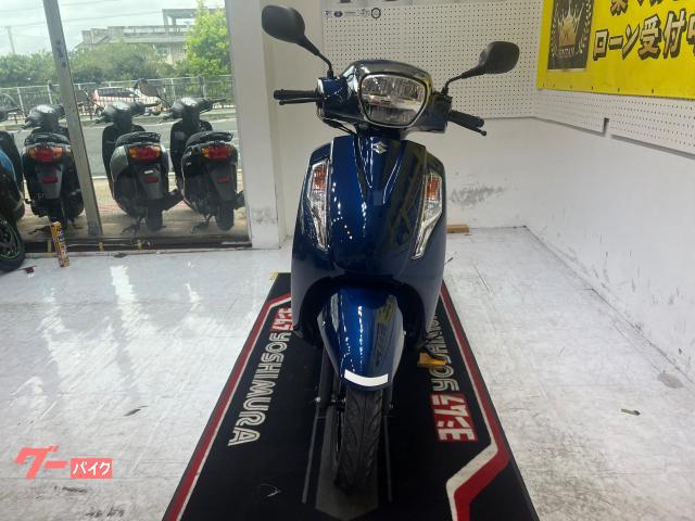 スズキ アドレス125 (ブルー) 2018年 5163Km 125cc 自賠責保険無し