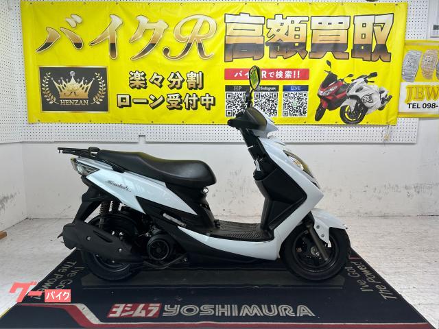 スズキ スウィッシュリミテッド　ＤＶ１２Ｂ型　２０１９年モデル　グリップヒーター　ナックルガード　リアキャリア