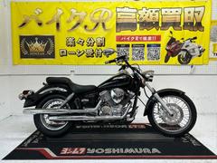 ヤマハ　ドラッグスター２５０　ＶＧ０２Ｊ型　２００２年モデル　社外ミラー　ヘルメットロック