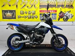 カワサキ　ＤトラッカーＸ　ＬＸ２５０Ｖ型　２０１２年モデル　社外マフラー　フェンダーレス　ナックルガード