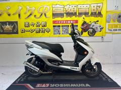 ヤマハ　シグナスＸ　ＦＩ　ＳＥ４４Ｊ型　２０１３年モデル　社外レバー　社外マフラー　フェンダーレス
