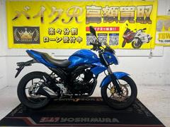 スズキ　ＧＩＸＸＥＲ　１５０　　ＮＧ４ＢＧ型　２０１７年モデル　社外ハンドルポスト　スクリーン　サイドスタンド　ノーマル車