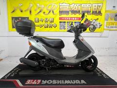 スズキ　アドレスＶ１２５Ｇ　ＣＦ４ＥＡ型　２００９年モデル　リアＢＯＸ　リアキャリア　ナックルガード