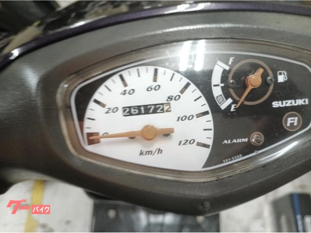 アドレス V125G メーター スズキ アドレスV125G (パープル) 年式