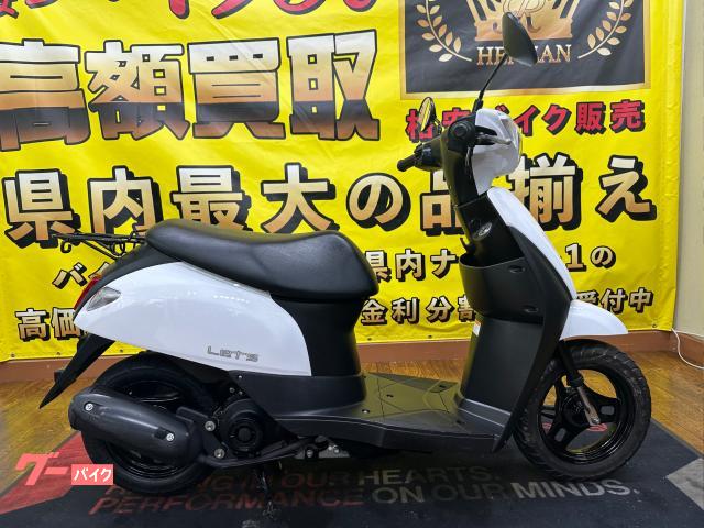 スズキ レッツ　ＣＡ４ＡＡ型　２０１５年モデル　リアキャリア　センタースタンド