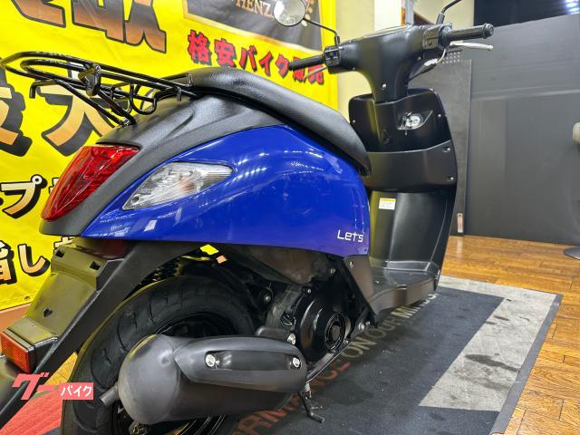 東京大塚発スズキ・レッツ CA4AA現役バイク自賠責付き試乗も可能、整備点検済み、乗って帰れます！ スズキ レッツ (ブルー) 2021年 9460Km 50cc 自賠責保険無し 支払総額