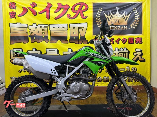 ＫＬＸ１２５　ＬＸ１２５Ｃ型　２０１１年モデル　社外エキパイ　社外テールランプ　社外スプロケット