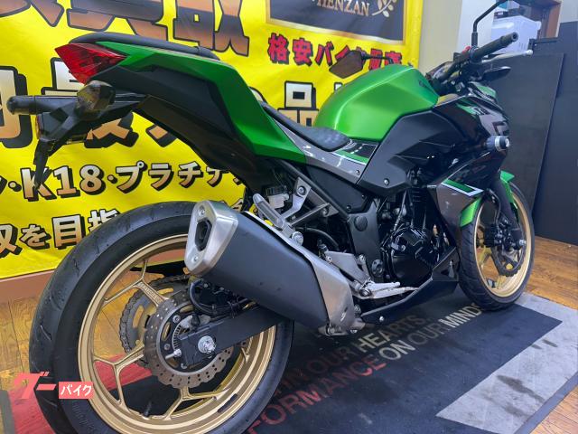 カワサキ Z250 (グリーン) 2017年 11446Km 250cc 自賠責保険無し
