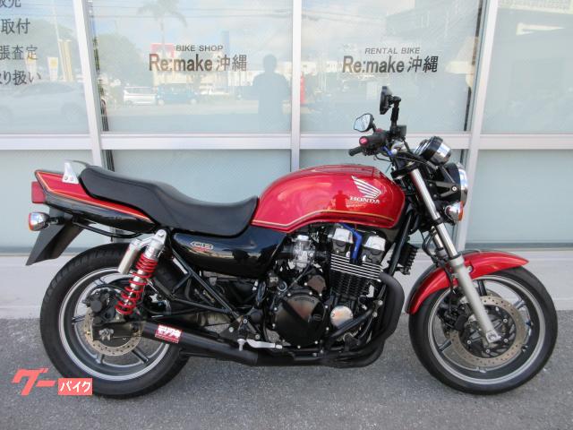 ホンダ ＣＢ７５０　スペシャル　２００８年　キャンディーブレイジングレッド　モリワキショート管　エンジンガード