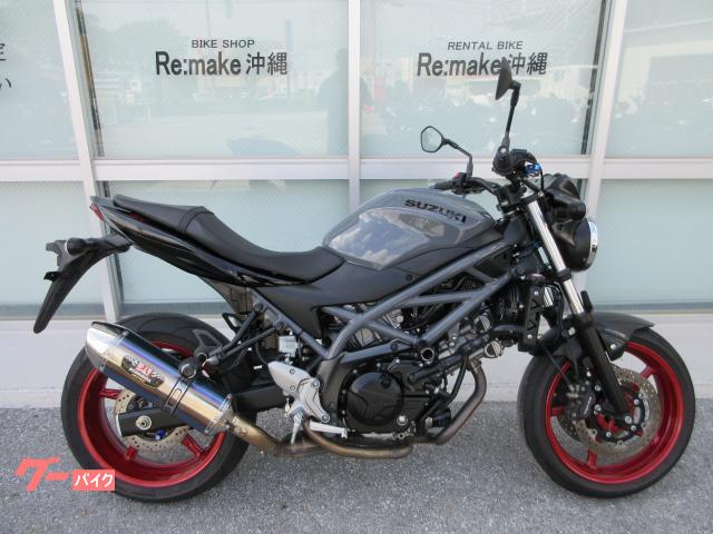 スズキ ＳＶ６５０　ヨシムラスリップオンマフラー　Ｂａｂｙｆａｃｅエンジンスライダー　可倒式調整レバー　ワンオーナー