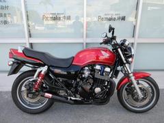 ホンダ　ＣＢ７５０　スペシャル　２００８年　キャンディーブレイジングレッド　モリワキショート管　エンジンガード