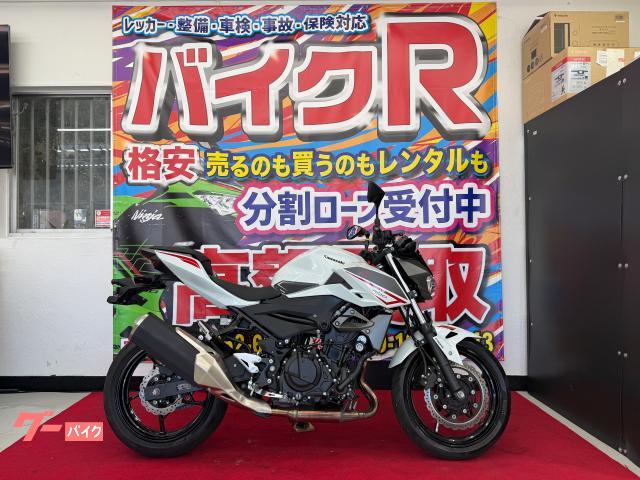 Ｚ４００　２０２２年モデル　ＥＸ４００Ｇ型　社外エンジンガードスライダー　ＬＥＤヘッドライト　サイドスタンド