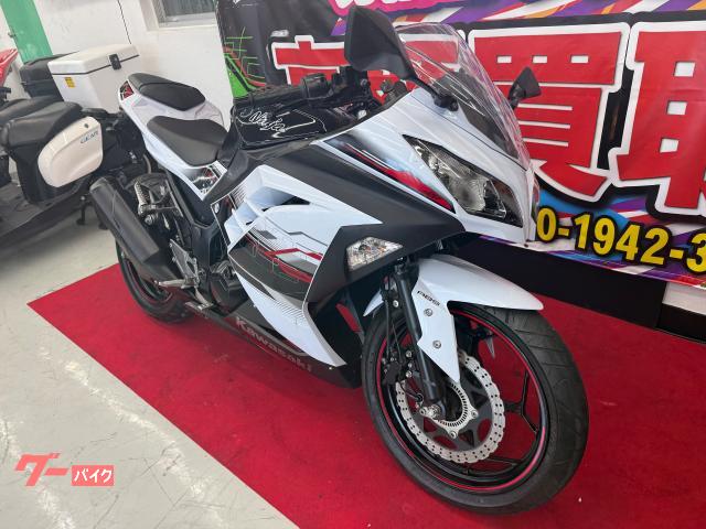 カワサキ Ninja 250 (ホワイト) 2014年 6755Km 250cc 自賠責