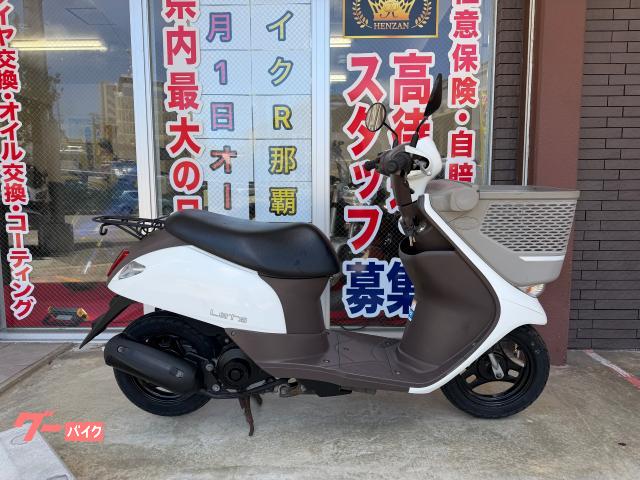 スズキ レッツバスケット (ホワイトII) 22310Km 50cc 自賠責保険無し