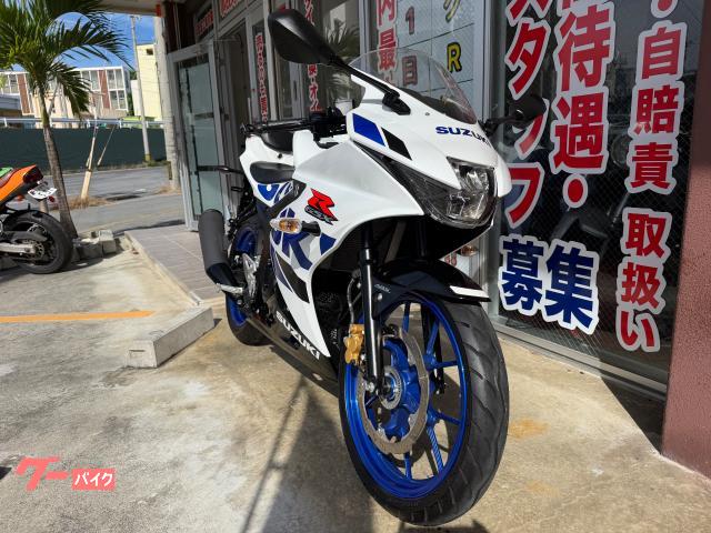 スズキ GSX−R125 (ホワイト) 2020年 6742Km 125cc 自賠責保険 スズキ GSX−R125 (ホワイト) 2020年 6742Km 125cc 自賠責保険