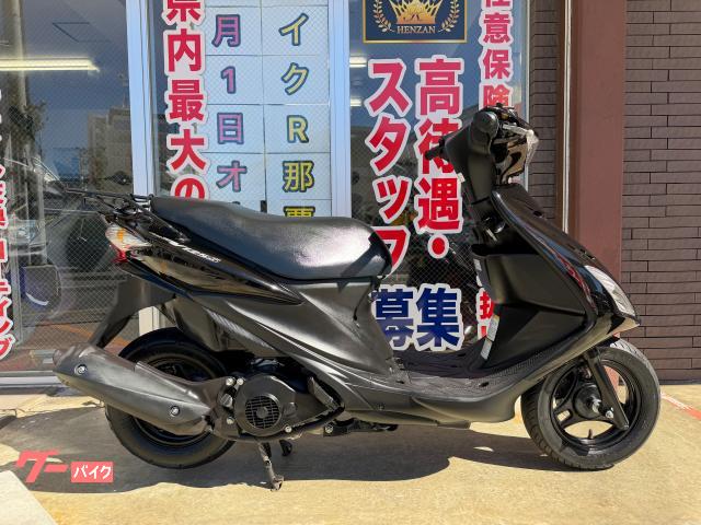 アドレスＶ１２５Ｓ　ＣＦ４ＭＡ型　２０１０年モデル　リアキャリア　サイドスタンド　センタースタンド